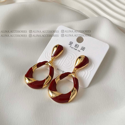 گوشواره آویزی اشکی
