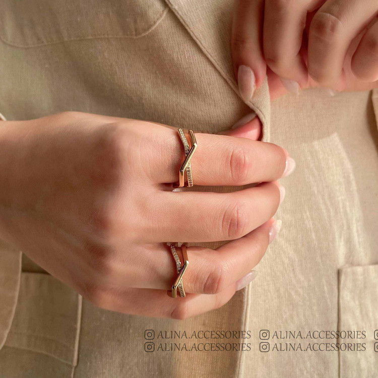 انگشتر ضبدر هندسی ژوپینگ