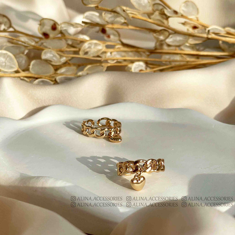 انگشتر کارتیه آویز قلبی ژوپینگ