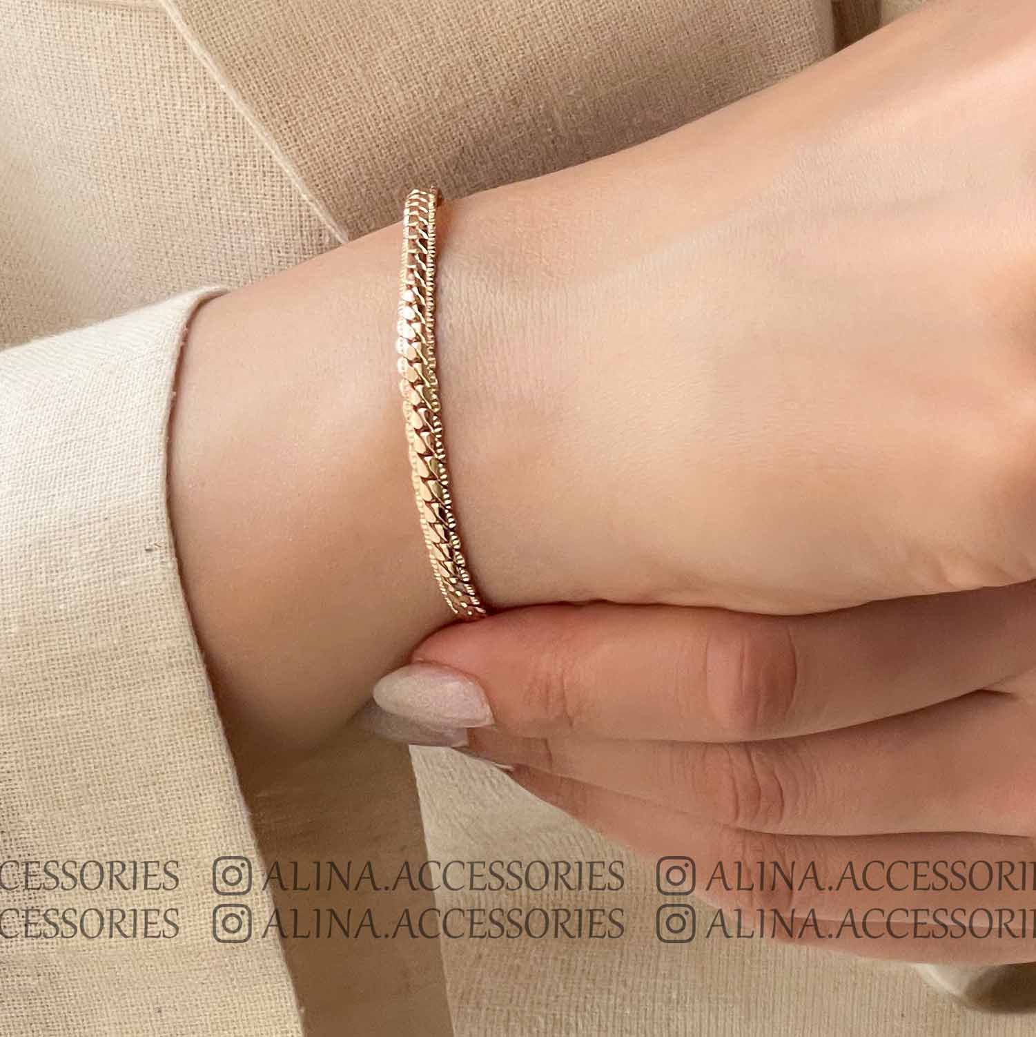 دستبند ماری 3 میل تراشدار ژوپینگ 1