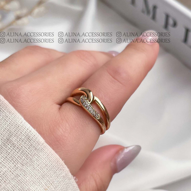 انگشتر لاویا نگین دار ژوپینگ 1