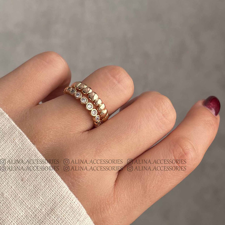 انگشتر دو رینگ جدا ژوپینگ 1