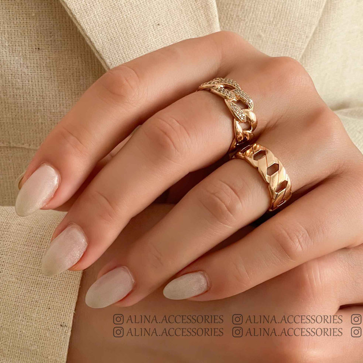 انگشتر کارتیه ساده ژوپینگ