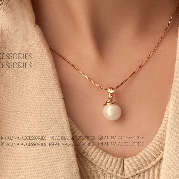 پلاک آویز مرواریدی ژوپینگ