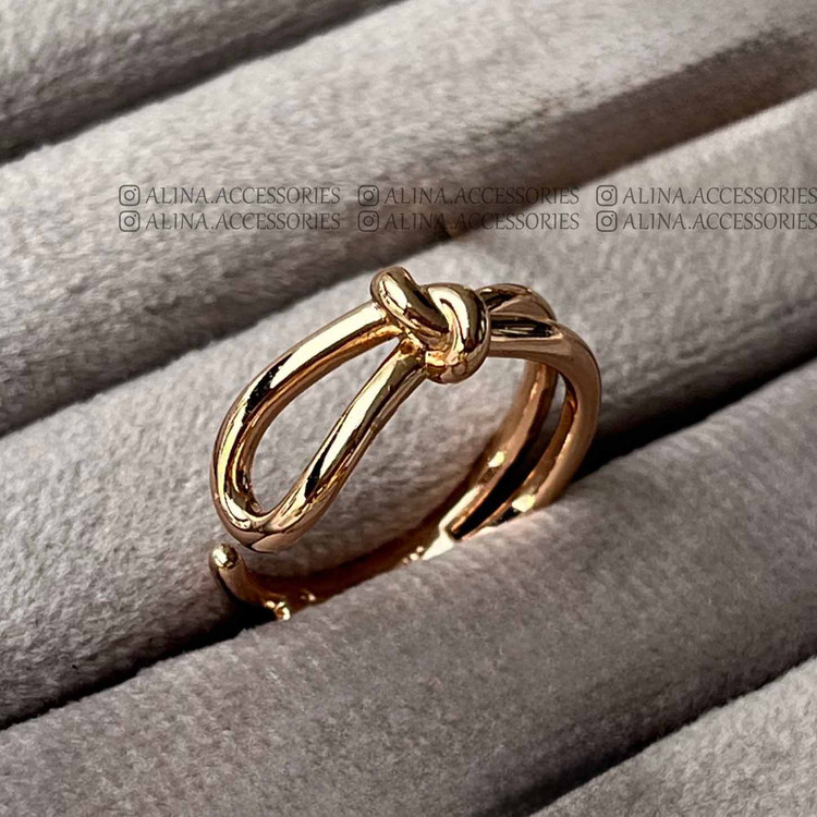 انگشتر گره ای مینیمال ژوپینگ