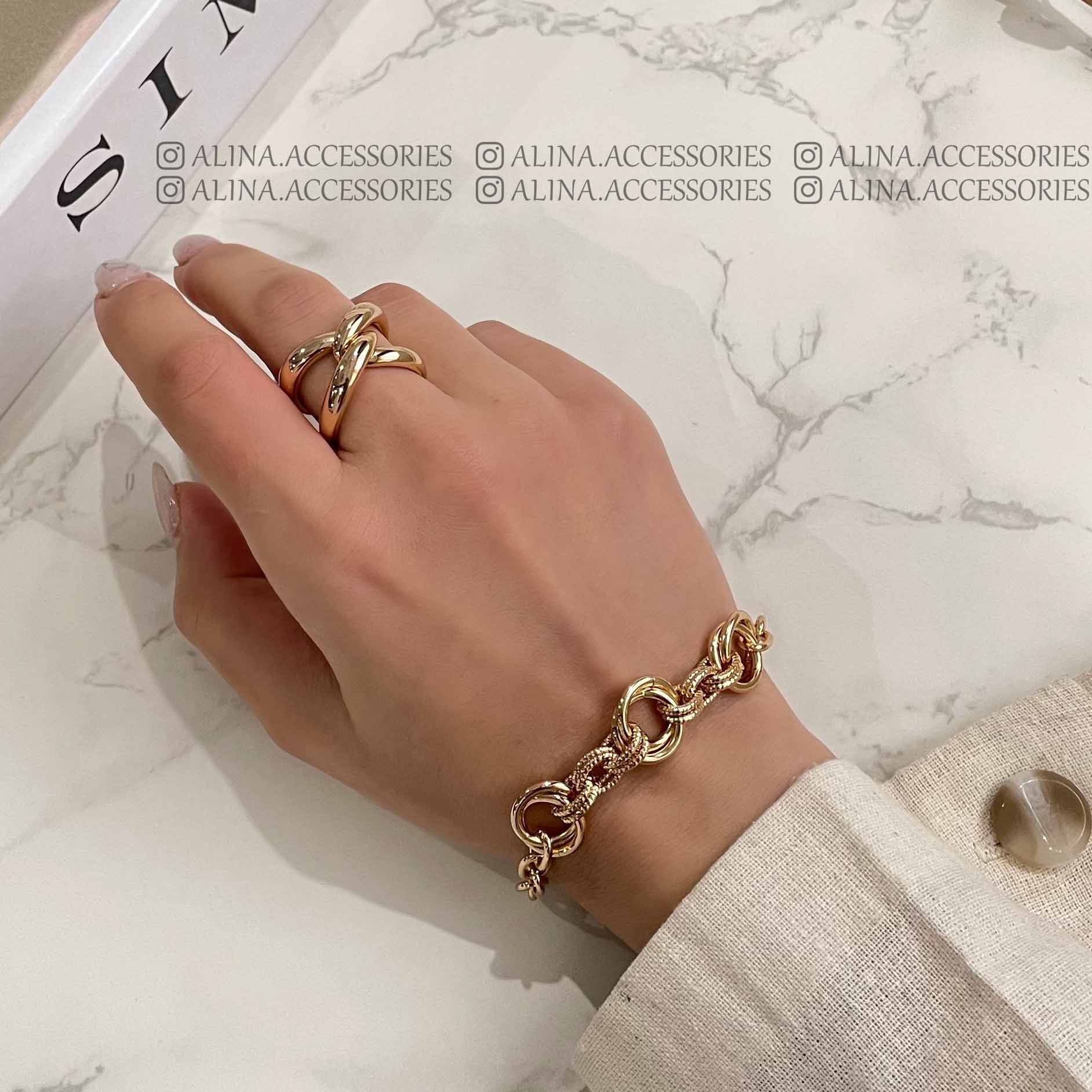 دستبند چند حلقه ژوپینگ 1