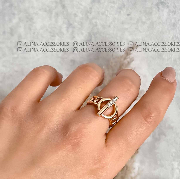 انگشتر کارتیه قفل تی ژوپینگ