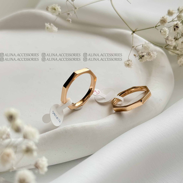 انگشتر رینگ ۸ ضلعی