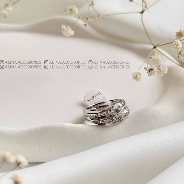 انگشتر حلقه پشت حلقه ژوپینگ