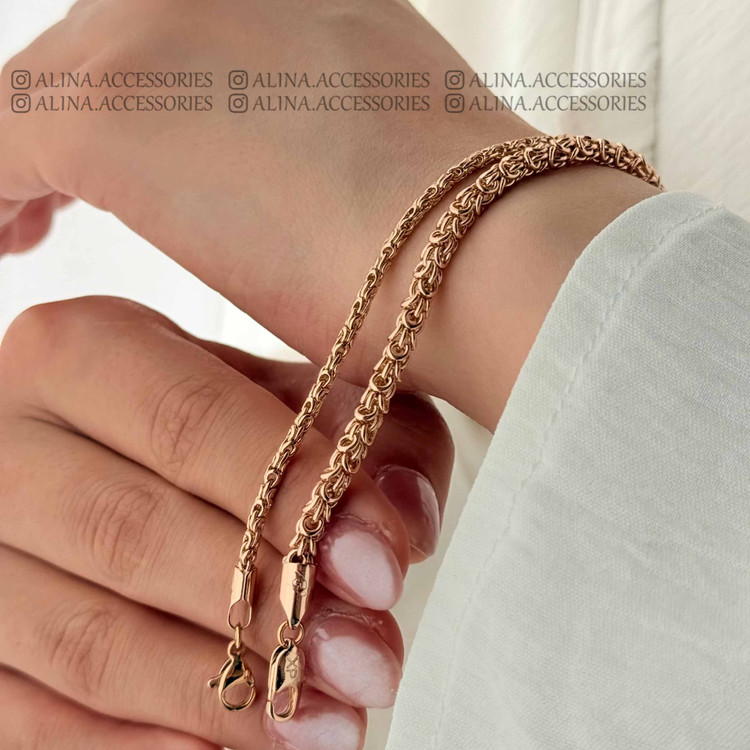 دستبند بافت گل ۲ میل ژوپینگ 4