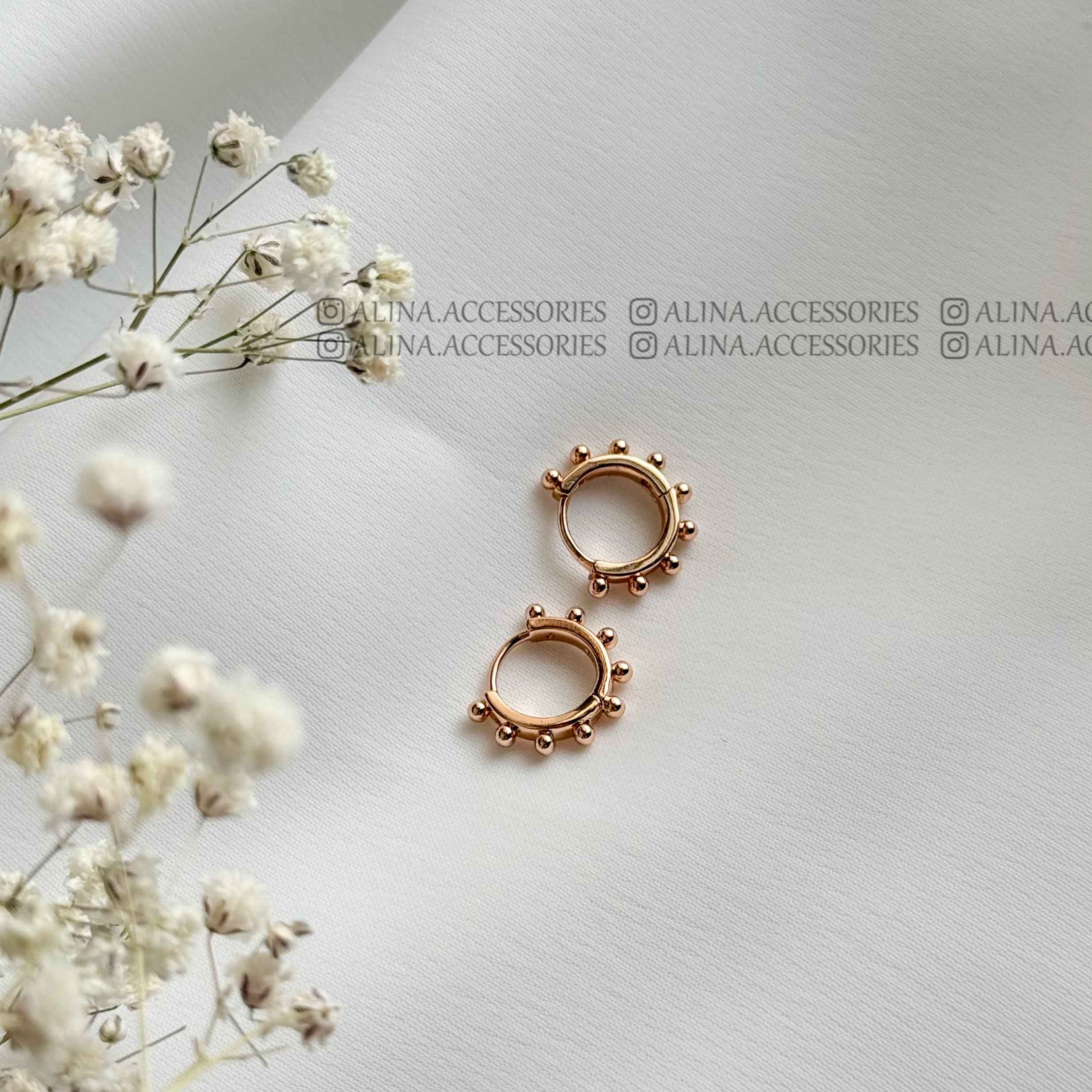 گوشواره حلقه ای ملوانی ژوپینگ