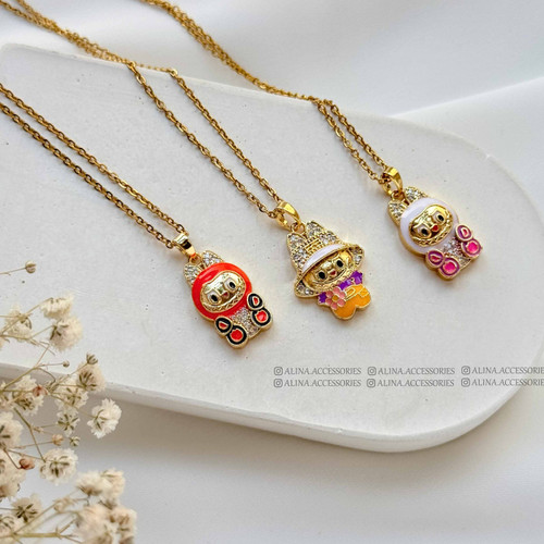 گردنبند لبوبو استیل