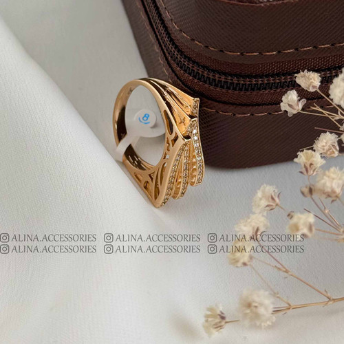 انگشتر سه پله پنجره ای ژوپینگ