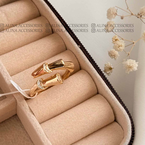 انگشتر بولگاری نیمه نگین