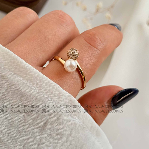 انگشتر مرواریدی ژوپینگ