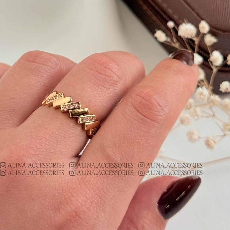 انگشتر نگین دار ژوپینگ