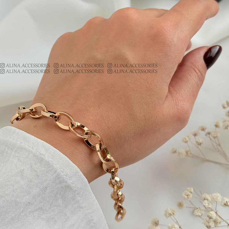 دستبند کارتیه حلقه بیضی
