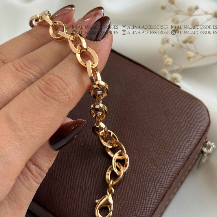 دستبند کارتیه حلقه بیضی