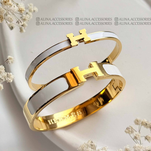 بنگل هرمس سفید استیل