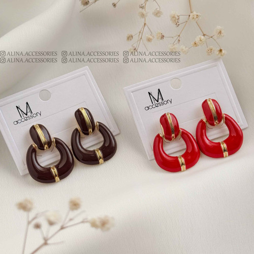 گوشواره پینترستی ماربل