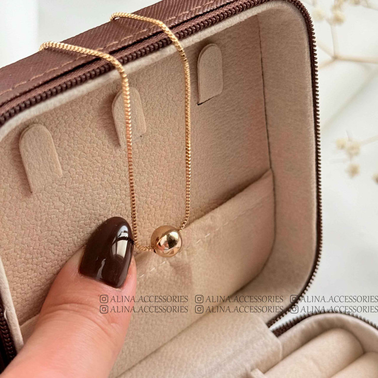 گردنبند گوی آیینه ای ژوپینگ