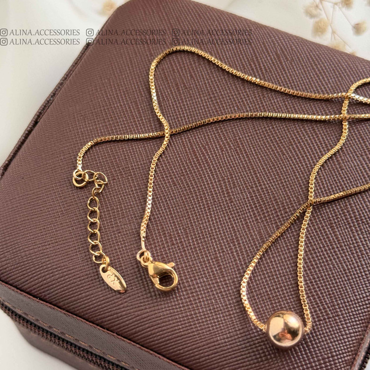 گردنبند گوی آیینه ای ژوپینگ