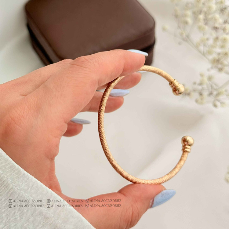 بنگل یورمن تراشدار طرح طلا ژوپینگ