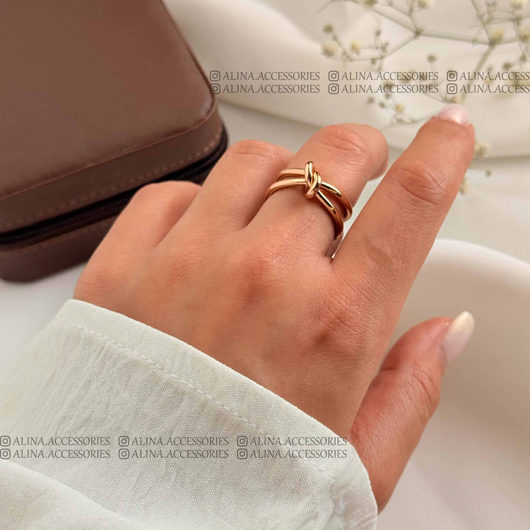 انگشتر گرهی مینیمال ژوپینگ