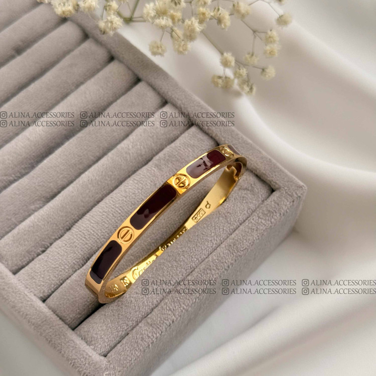 بنگل کارتیه لاو میناکاری استیل